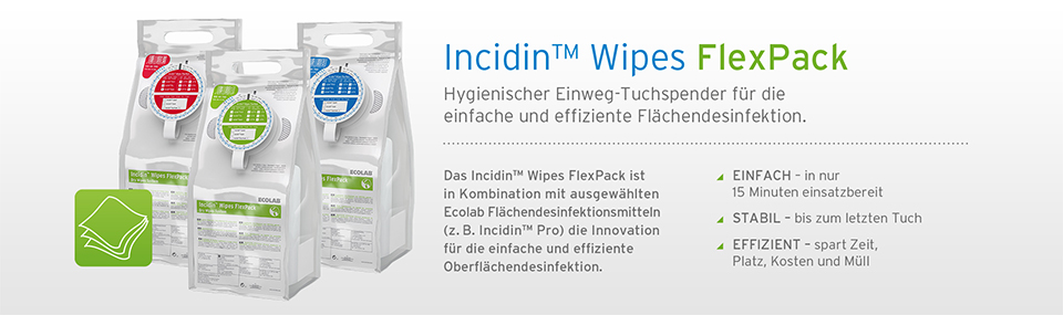 Incidin Wipes FlexPack